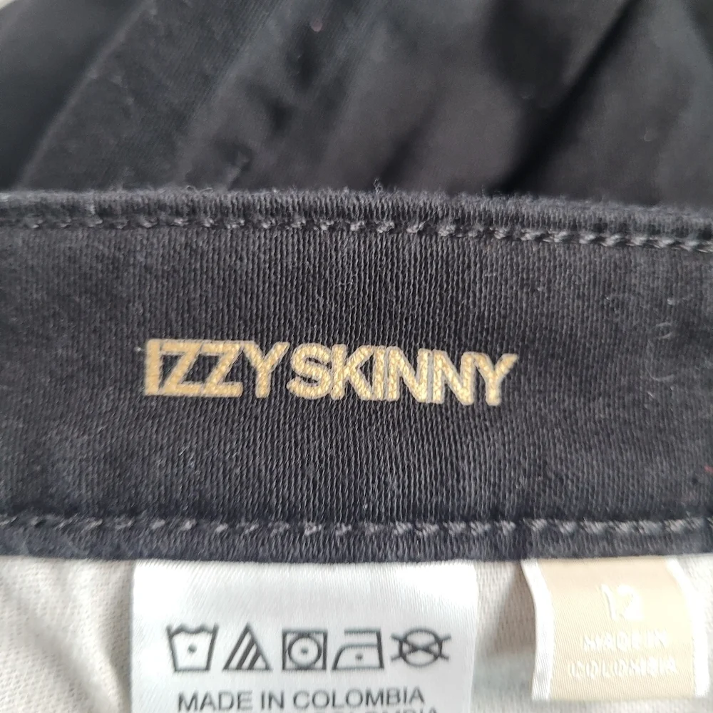 Michael Kors Izzy Skinny Black Jeans Women's Size 12